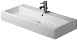 Умывальник Duravit Vero 1000 x 470 с одним отверстием, белый