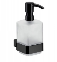 Дозатор жидкого мыла подвесной, черный матовый Emco Loft 0521 133 01