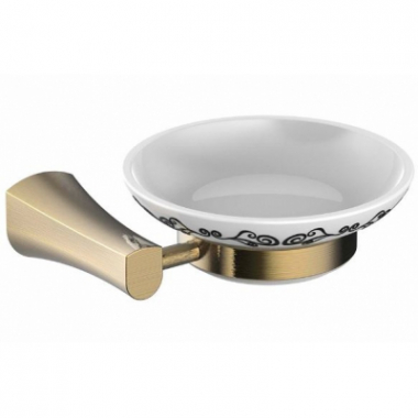 Мыльница настенная Imprese Cuthna 110280 antiqua, бронза