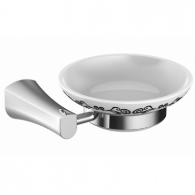 Мыльница настенная Imprese Cuthna 110280 stribro