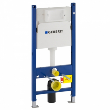 Инсталляция для унитаза Geberit Duofix 111.153.00.1 H112,  c встроенным бачком \"Delta\" 12см, для смывных клавиш \"Delta\"