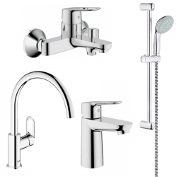 Набор смесителей Grohe BauEdge 123218K