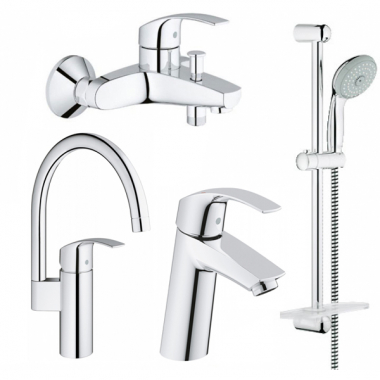 Набор смесителей Grohe Eurosmart 123248MK