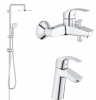 Набор смесителей Grohe Eurosmart 123389M