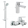 Набор смесителей для ванной M-size Grohe Eurosmart Cosmopolitan 126112M