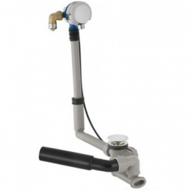 Cлив-перелив для ванны Geberit Uniflex 150.710.21.1, d52, хром глянцевый