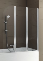 Шторка для ванны Aquaform Modern 3 170-06956 (Хром матовый)