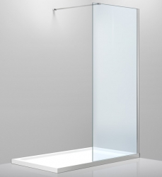 Стенка 1200*2000 мм, каленое прозрачное стекло 8мм 18-08-120H