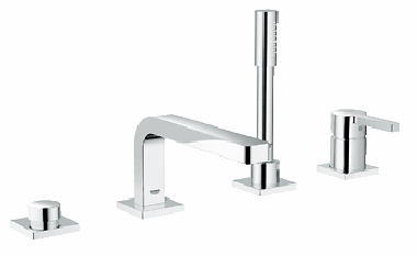 Смеситель однорычажный для ванны на 4 отверстия Grohe Lineare 19577