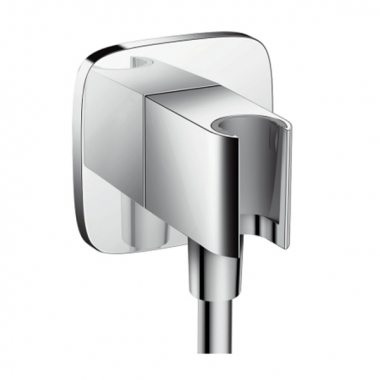 Шланговое присоединение с держателем Hansgrohe Fixfit Porter E 26485000