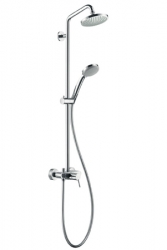 Душевая система Hansgrohe Croma 100 Showerpipe для душа с однорычажным смесителем 27154000