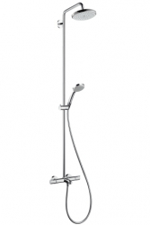 Душевая система Hansgrohe Croma 220 Showerpipe для ванны с термостатом 27223000