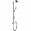 Душевая система Hansgrohe Croma 220 Showerpipe Reno с повор. держ. верхнего душа 400 мм 27224000