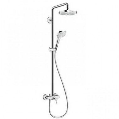 Душевая система Hansgrohe Croma Select E 180 2jet Showerpipe 27258400