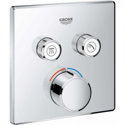 Смеситель для встраиваемого монтажа на 2 выхода для ванны Grohe SmartControl 29148000