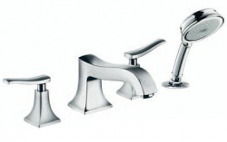 Смеситель в борт ванны Hansgrohe Metris classic 31314000