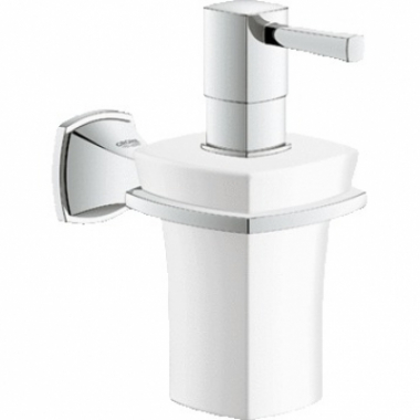 Держатель с керамическим дозатором жидкого мыла Grohe Grandera 40627000