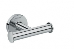 Крючок для полотенца двойной Hansgrohe Logis Universal хром 41725000