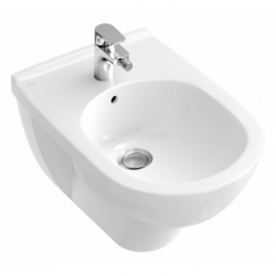 Биде подвесное Villeroy&Boch O.Novo 56х36х40 с переливом 54600001