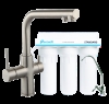 Смеситель для кухни DAICY однорычажный с подключением питьевой воды, сатин и фильтром 55009S-F+FMV3ECOSTD