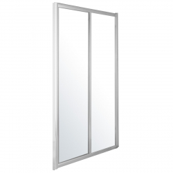 Дверь в нишу раздвижная Eger 120х185 стекло прозрачное