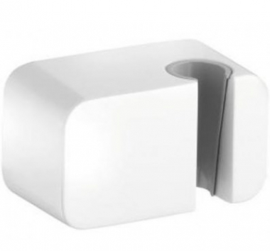 Шланговое подсоединение с держателем ручного душа Kludi A-QA, белый 655604300