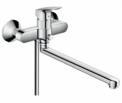 Смеситель для ванны Hansgrohe Logis с длинным изливом, хром