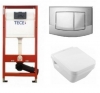 Инсталляция TECE Base Kit 4в1 9400005 комплект с унитазом Villeroy&Boch Omnia Architectura 5685HR01 DirectFlush+SoftClose