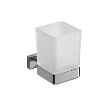 Стакан подвесной Inda Lea A18100 CR 21 хром, матовое стекло