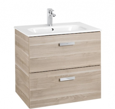 Тумба с умывальником Roca Victoria Basic A855852422 цвет береза