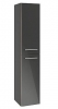 Шкаф-пенал 350*1760*370 мм, подвесной, цвет Crystal Black Villeroy&Boch Avento A89401B3