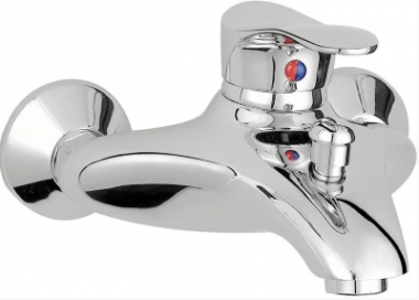 Смеситель для ванны и душа Ferro Loretta BLA1 