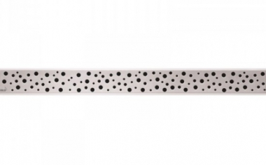 Водосточная решетка Buble- 550 (глянцевая), BUBLE-550L, Alcaplast (Чехия)