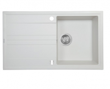 Кухонная мойка Perfelli CAPIANO PGC 114-86  WHITE 86х50х18,4 см