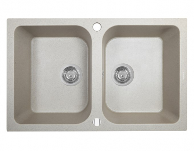 Кухонная мойка Perfelli CELINE PGC 208-76 SAND 76х48х18,4 см