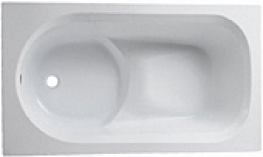 Ванна акриловая KOLO Diuna 120x70 С НОЖКАМИ