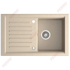Мойка однокамерная Ferro Kizz DRG50/81S 81x50 см, песок