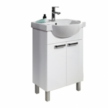 Набор мебели \"Акцент 55\" белый глянец F15015500