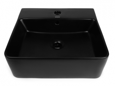 Умывальник 5025B-M черный матовый NEWARC Countertop