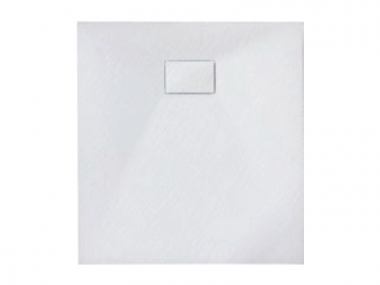 Душевой поддон ASIGNATURA Tinto (композит) 90*90 белый матовый 49837004