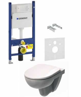 Подвесной унитаз Kolo Nova Pro Rimfree M33120000+NOVA Pro овальное сиденье из дюропласта с функцией плавного опускания Soft Close M30112000+Инсталляция для унитаза Geberit Delta 3в1 458.126.00.1