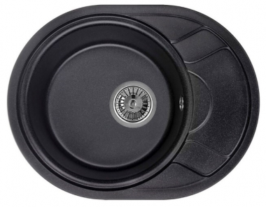 Кухонная мойка Minola MOG 1145-58 Черный 57,5х44,5х19 см