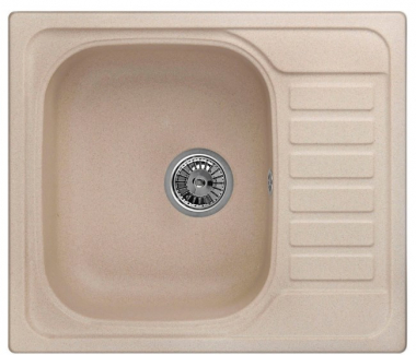Кухонная мойка Minola Mpg 1145-58 Песок 57,5х49,5х20 см