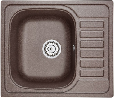 Кухонная мойка Minola Mpg 1145-58 Эспрессо 57,5х49,5х20 см