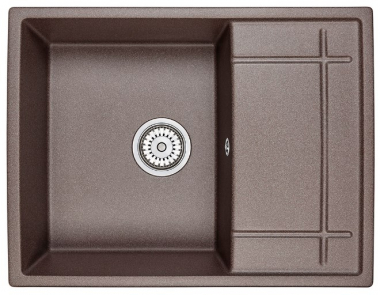 Кухонная мойка Minola Mpg 1150-65 Эспрессо 65х50х19 см