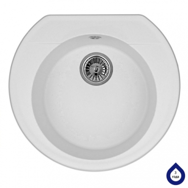 Кухонная мойка Minola Mrg 1050-53 Арктик D 53х49х17,5 см