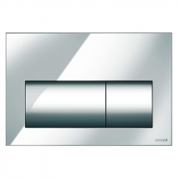 Кнопка ПРЕСТО (д/інстал.с-ми  ХАЙ-ТЕЧ, АКВА 02, АКВА 22), хром блискуча