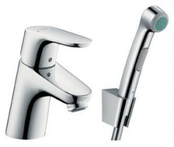 Смеситель для раковины Hansgrohe Focus E2 с гигиенгическим душем 31926000