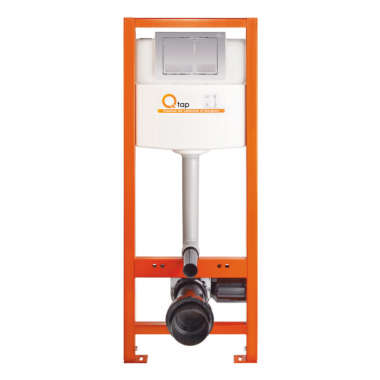 Инсталяция Q-tap Nest M425-M06CRM с панелью смыва Chrome