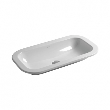 Раковина Azzurra Glaze GLZ69X38B1/SP shiny white